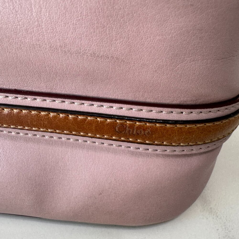 Chloé Indy Curated Trio: Woodrose Camera Bag, Wallet & Card Holder - Picture 6 of 16